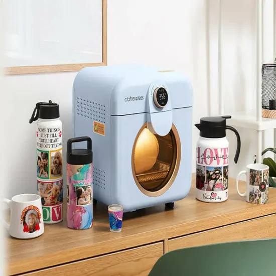 Craft Express Elite Pacific Blue 12L Sublimation Oven {6}