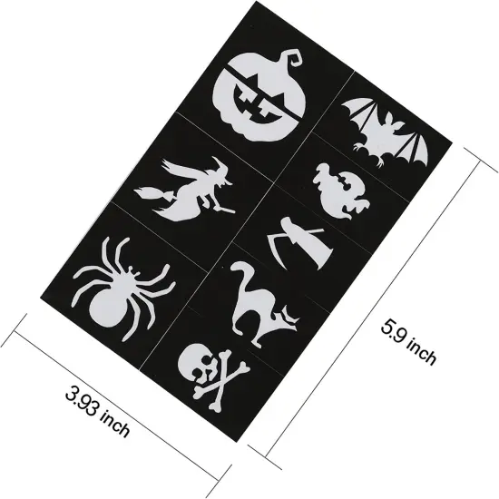 180PCS Face Painting Stencils {3}