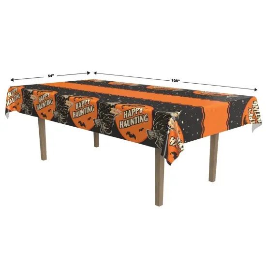 Vintage Halloween Table Cover - 54" x 108" {4}