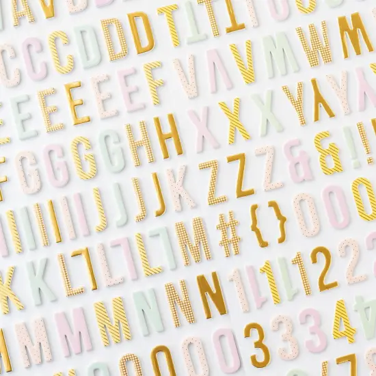 Bea Valint Sketchbook Thickers-Alphabet {3}