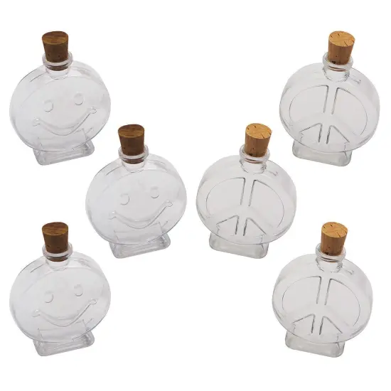 Smile and Peace Sand Art Bottle Assortment (Pack of 6) {1}