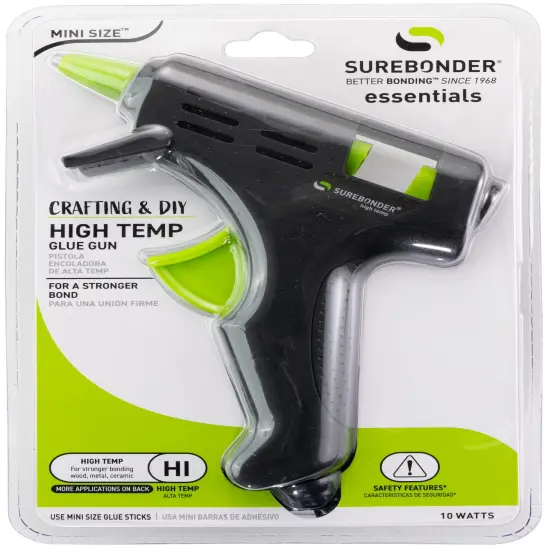 Surebonder High-Temp Mini Glue Gun-Black {1}