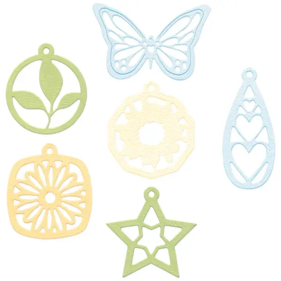 Sizzix Thinlits Die Set By Eileen Hull 6/Pkg-Charms {3}