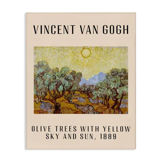 Stupell Industries Classic Olive Trees Van Gogh Canvas Wall Art Design by Daphne Polselli {1}