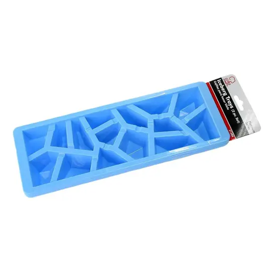 Chef Craft Iceberg Ice Cube Tray 2pc Set - Creates 15 Fun Shaped Cubes {3}