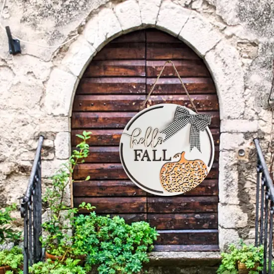 Fall Decorative Door Hanging Decor(117E) {3}