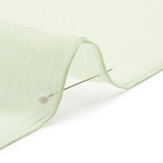 1 Yard Luxury Crinkled Silk Chiffon 43" Wide Dewkist Sheer Fabric for Gowns {2}