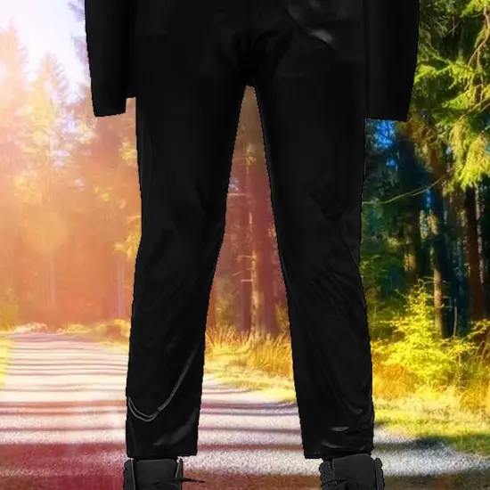 Darth Vader Value Child Costume Black Jumpsuit Cape and Mask {2}