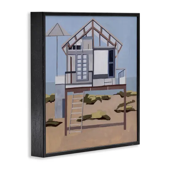 Stupell Industries Silent Shores Cabin Framed Giclee, design by Melissa Wang {3}