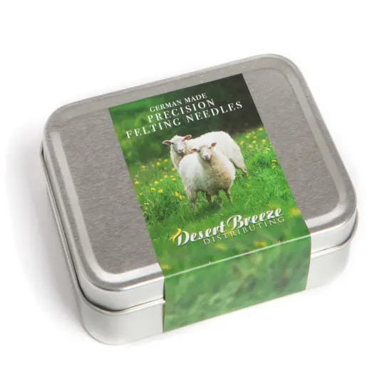 Full Set Precision Felting Needles &ndash; High Carbon Steel Fiber Arts Tools for Needle Felting Kits and Wool Sculptures | Felt and Fiber Arts Supplies for Beginners & Pros, Made in Germany, Packaged in USA {10}