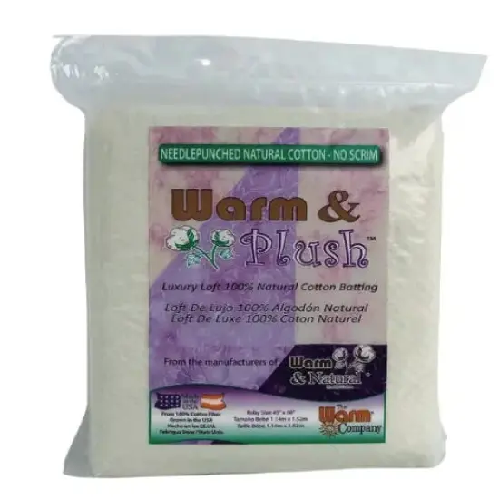 Warm & Plush Luxury Loft 100% Natural Cotton without Scrim {3}