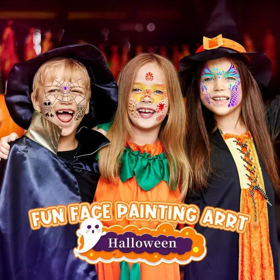 58PCS Face Paint Stencils {3}