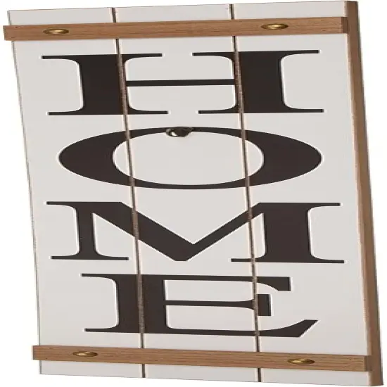 Wooden Welcome Home Porch Sign(White) {3}