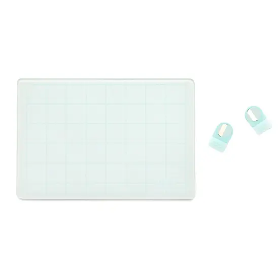 We R Magnetic Glass Mat 9"X6" 3/Pkg-3 Pieces {3}