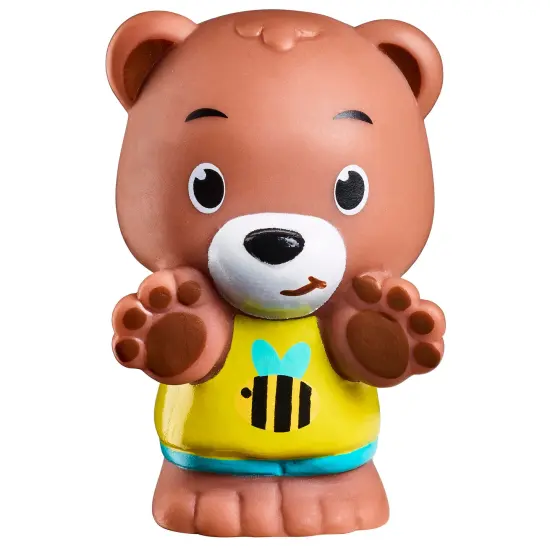 Timber Tots: Browny Family - 4 Character Set, Bear Toy Figurines, 1.75-2" Animal Miniatures w/ Unique Details, Nature Playset, Kids & Toddlers 18Mo+ {7}
