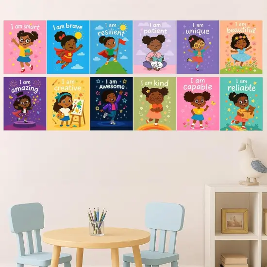 12Pcs Pre Drawn Canvas Boards - 8x10 (Inspirational Girl) {5}