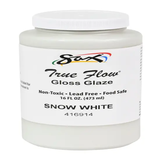 Sax Gloss Glaze, Snow White, 1 Pint {5}