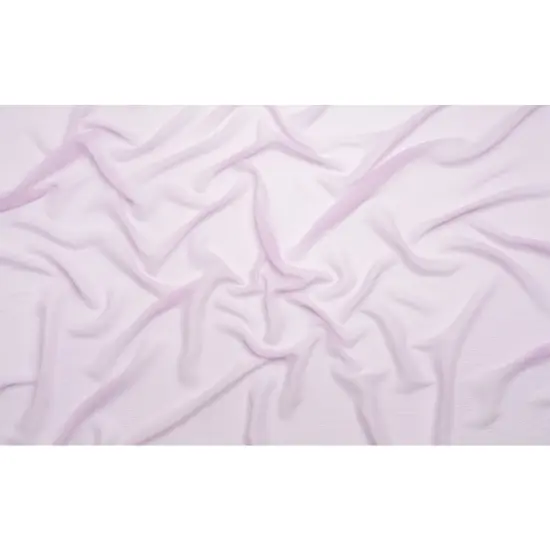 1 Yard Lavender Fog Sheer Crinkled Silk Chiffon Fabric for Flowing Dresses Scarves 43 inch Width {3}