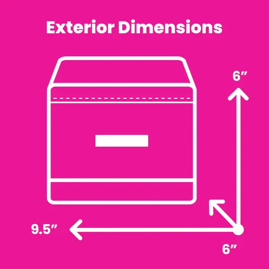 Collapsible Sewing Kit Organizer Box, Black & Blue Quilted {3}