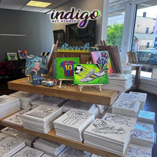 Sneakers Canvas Painting Kit - 8x10 Inches {3}