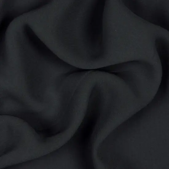 1 Yard Gray High Twist Silk Georgette Fabric Lightweight Draping 42 Inch Width {2}