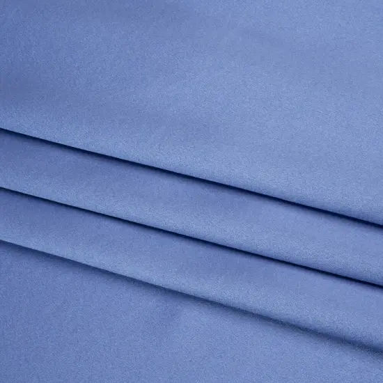 1 Yard Regatta Blue Silk Crepe Back Satin Elegant Smooth Luxury Fabric 44 inch Width {4}