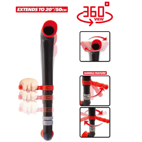 Lanard Nature Explorer: Combo Pack - Binoculars & Giant Periscope - Red & White, Observation Play Tools, Discover Outdoor Wonders, STEM Toys, Kids 3+ {4}