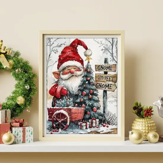 Christmas Paint by Numbers Kit - 9.45x11.8 Inch {3}