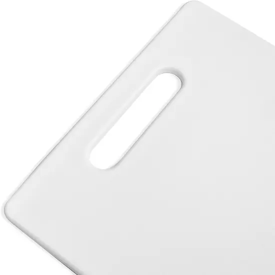 Plastic Cutting Boards for Kitchen (White, 7.75 x 11.75 In, 2 Pack) {6}