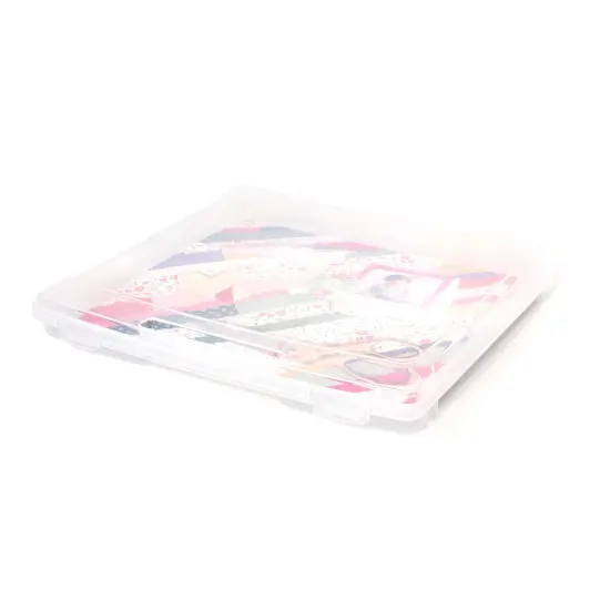 We R Craft & Photo Translucent Plastic Storage-8.5"X11" Case {4}