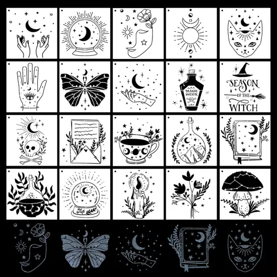 Magic Style Stencils(Magic) {3}