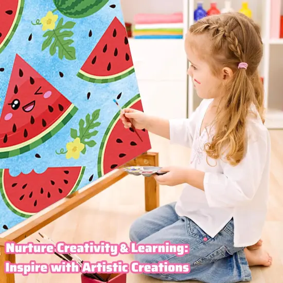 12 Pcs Cute Fruit Pre Drawn Canvas (Modern) {5}
