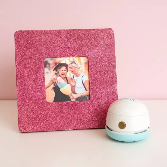 We R Glitter Mini-Vac-White/ Blue {6}