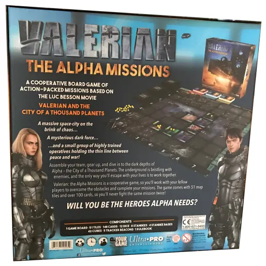 Valerian: The Alpha Missions - Strategy Board Game - 2-4 Players {4}