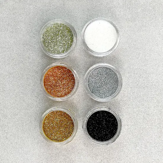 Ultra Fine Glitter - 6 Metallic Colors {1}