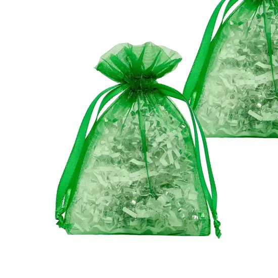Compact 5&rdquo; x 8&rdquo; Organza Bags Great for Baby Shower Favors {5}
