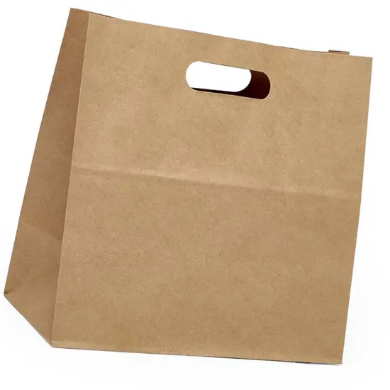 Die Cut Handle Retail Paper Bags 11'' x 6'' x 11'' {3}