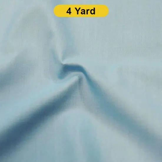 Polyester Cotton Broadcloth Fabric 60" Wide Multiple Colors Baby Blue {1}