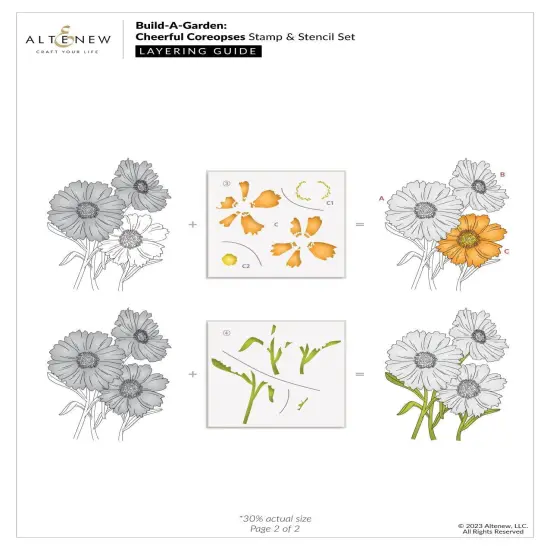 Build-A-Garden: Cheerful Coreopses & Add-on Die Bundle {4}