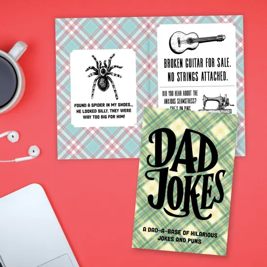 Dad Jokes: A Dad-a-Base Softcover Book {5}