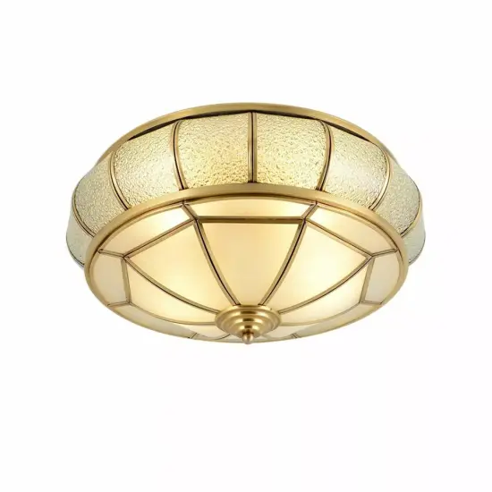 Luxury Round Modern Chandelier Flush Mount Ceiling Light Home Lamp Decor E26 {1}