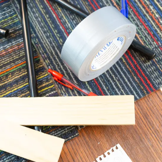 BAZIC 1.88" X 60 Yards Silver Duct Tape {6}