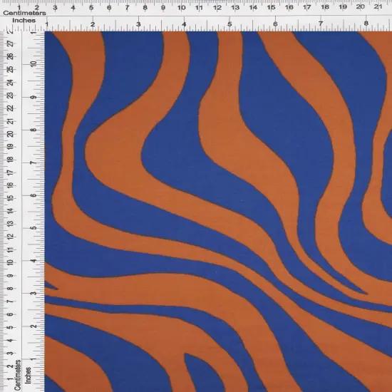 Zebra Animal Brushed DTY Knit Fabric Soft Stretch Fabric 58/60" Wide RED/FUCHSIA {5}