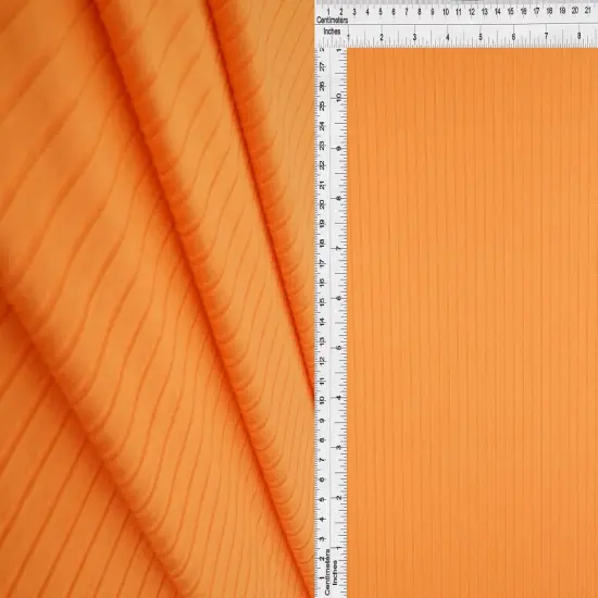 Premium 8x3 Yummy Rib Knit Fabric 58/60", Great for Fashion Projects ROSE {3}