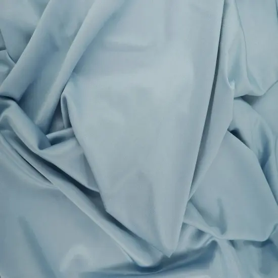 1 Yard Shiny Yoga Tricot Jersey Stretch Sublimation Fabric 58/60 Inches Wide BLUE LT {1}