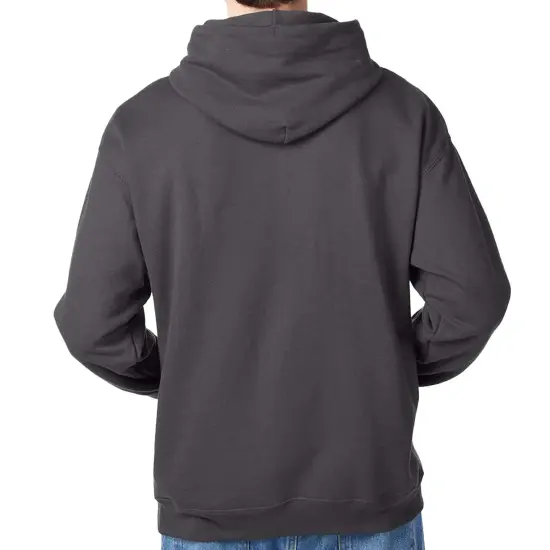 Hanes Men's Ecosmart Fleece Hooded Sweatshirt, Pullover Casual Hoodies Assorted Color Smoke grey {3}