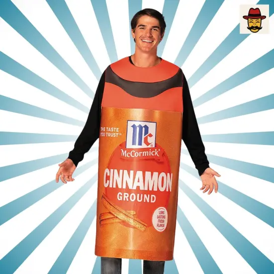 McCormick Cinnamon Spice Costume Funny Food Bottle Tunic {3}