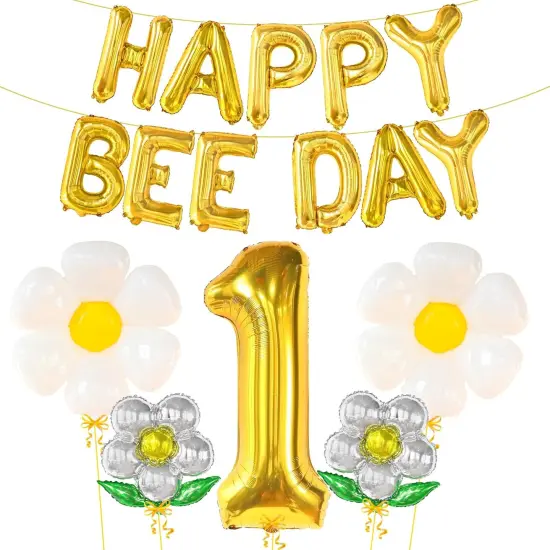 1st Bee Day Party Decorations {1}