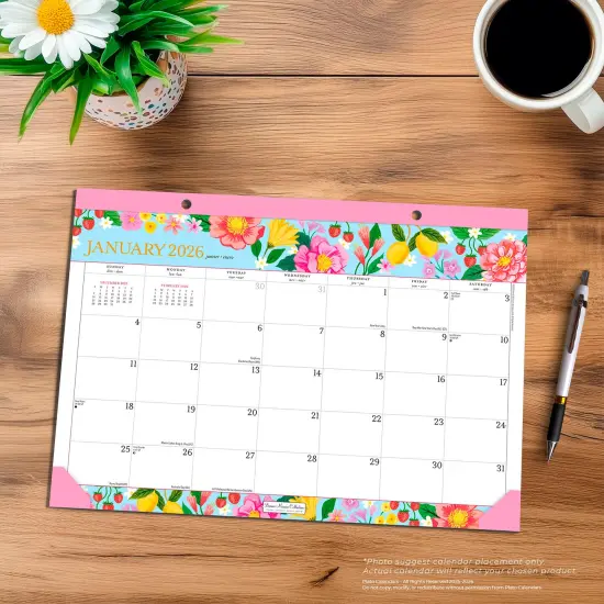 Bonnie Marcus OFFICIAL | 2026 15.5 x 11 Inch Monthly Desk Pad Calendar {4}