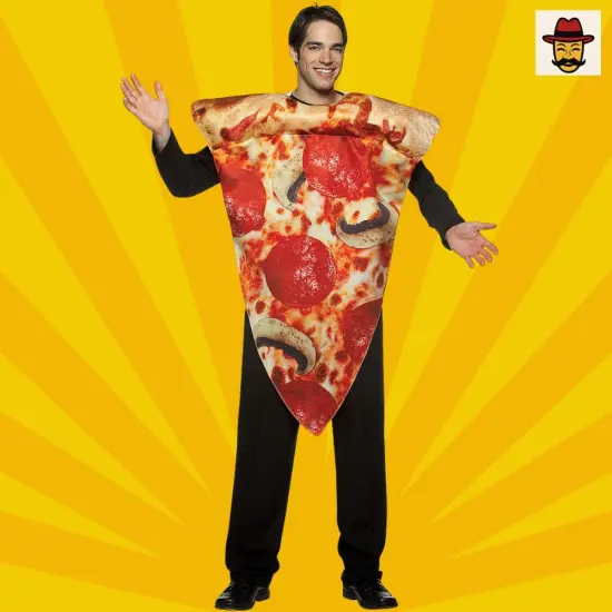 Get Real Pizza Costume Ideal for Food parties {2}